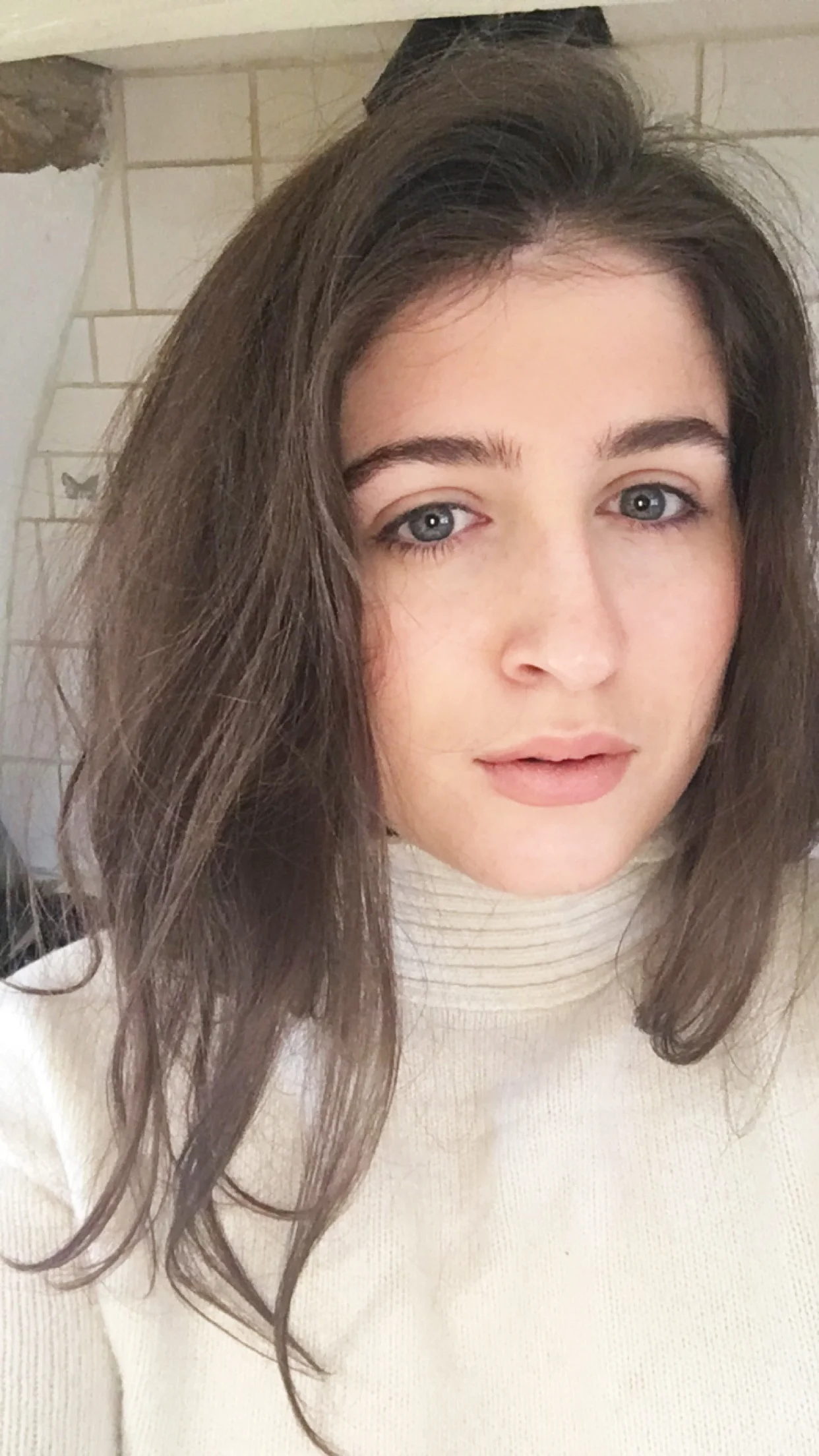 The finished look - one layer of Skin Tint in Hamptons, a dusting of bronzer and a light application of Cococabana blush with a naturally filled in brow and Baby lip liner all over! 