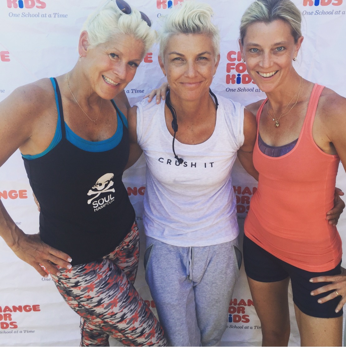 Stacey Griffith, Soul Cycle, center