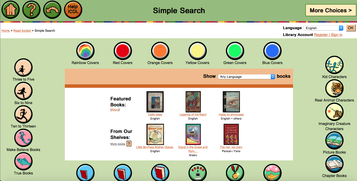 International Children’s Digital Library