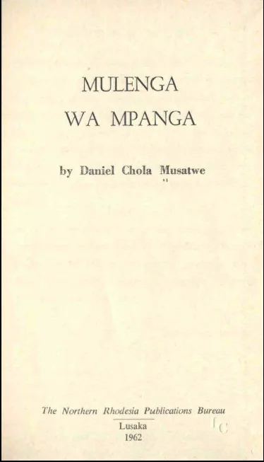 Mulenga Wa Mpanga