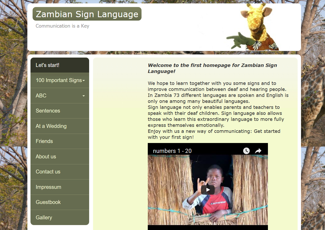 Zambian Sign Language
