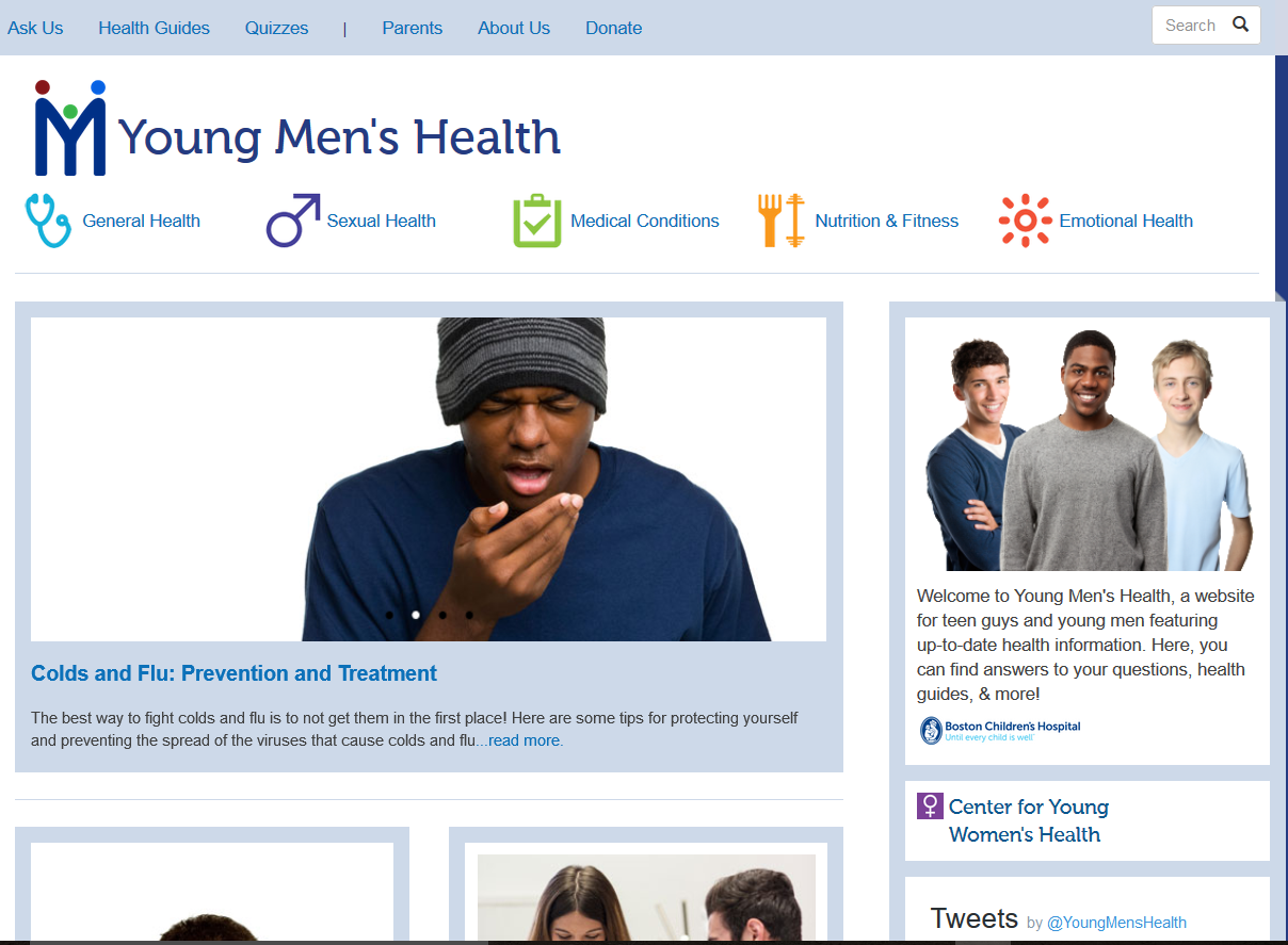 Young Men's Health