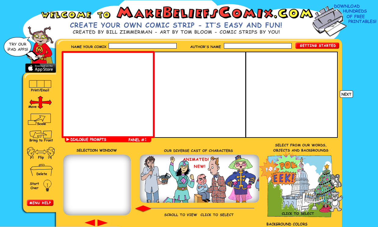 Make Beliefs Comix