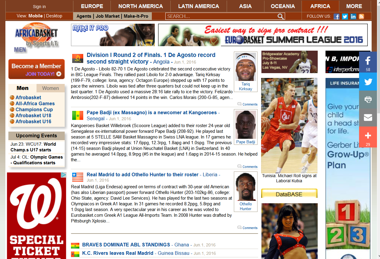 African Basketball