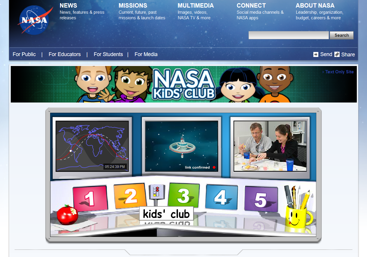 NASA Kids' Club