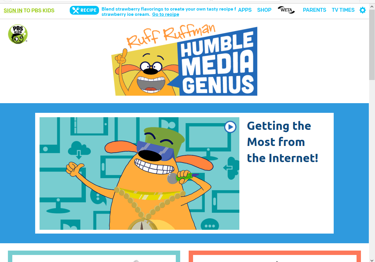 Ruff Ruffman: Humble Media Genius