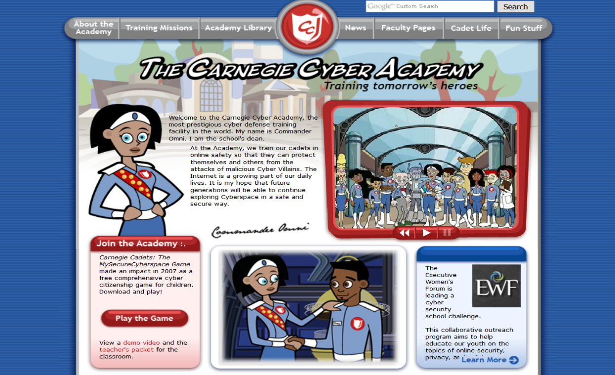 The Carnegie Cyber Academy