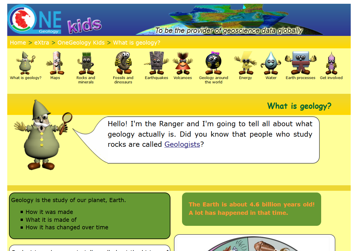 OneGeology Kids