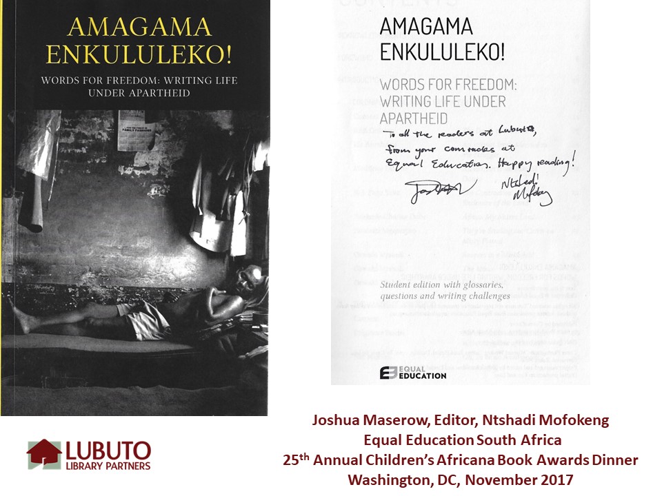 Amagama Enkululeko! by Joshua Maserow and Edited by Ntshadi Mofokeng