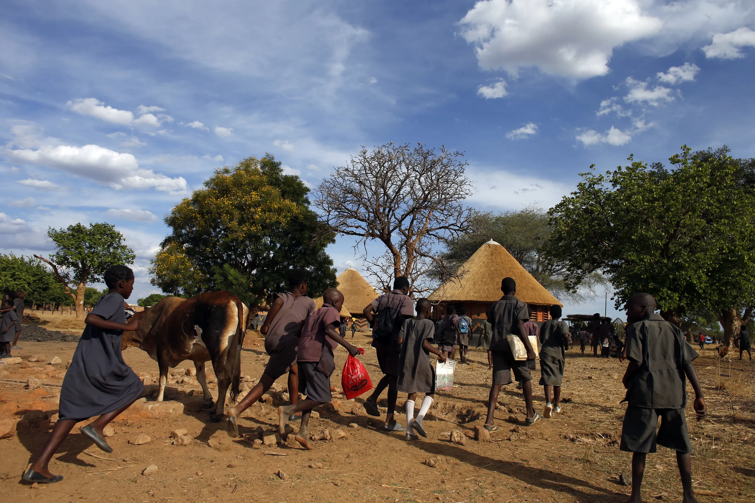 "Enlightenment to Lubuto's children through reading and culture"