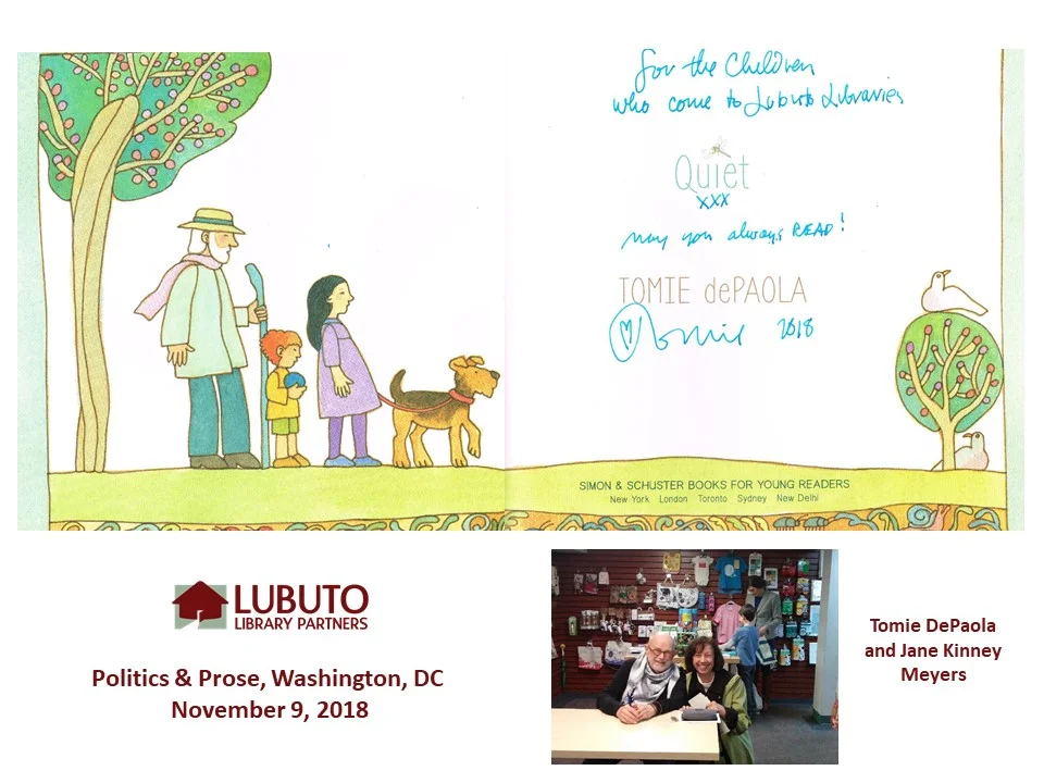 Quiet by Tomie DePaola