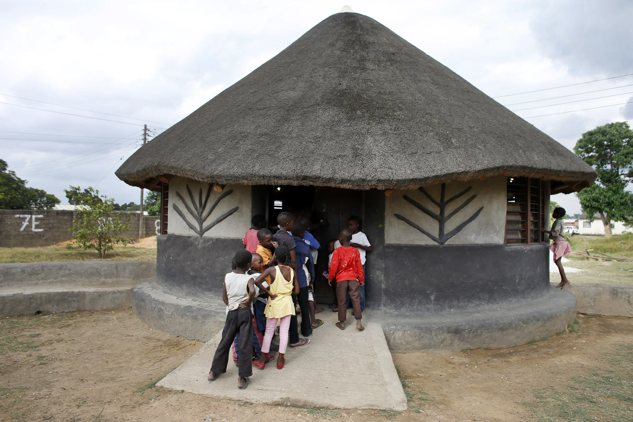 "A public library with a difference in Lusaka"