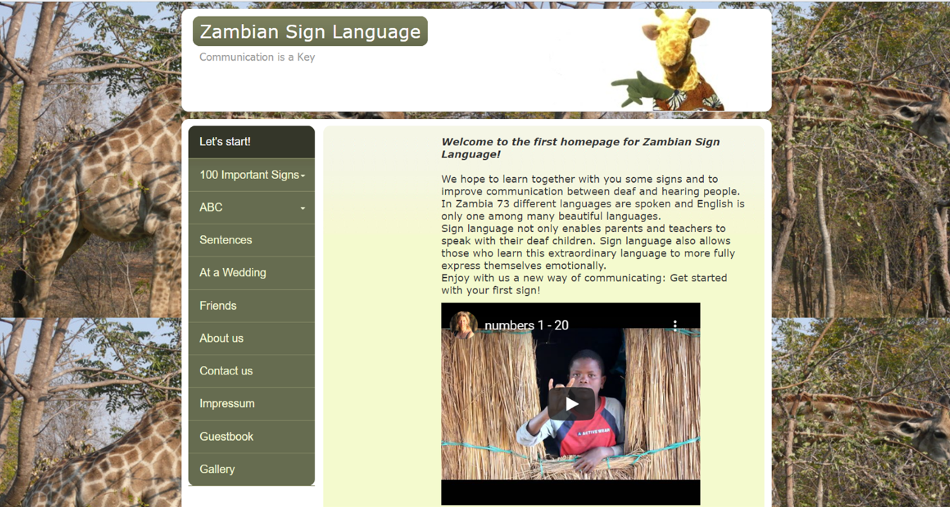 Zambian Sign Language — Lubuto Library Partners