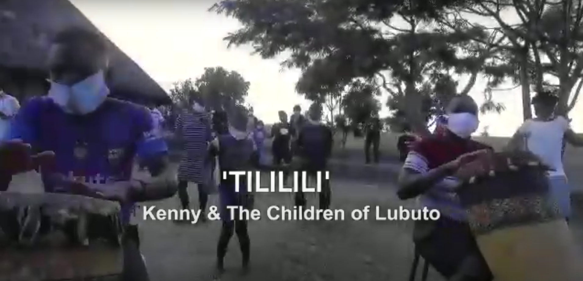   “Tililili”    Lubuto’s Kenny Hau and children at the Lubuto Model Library sing about COVID-19 safety   