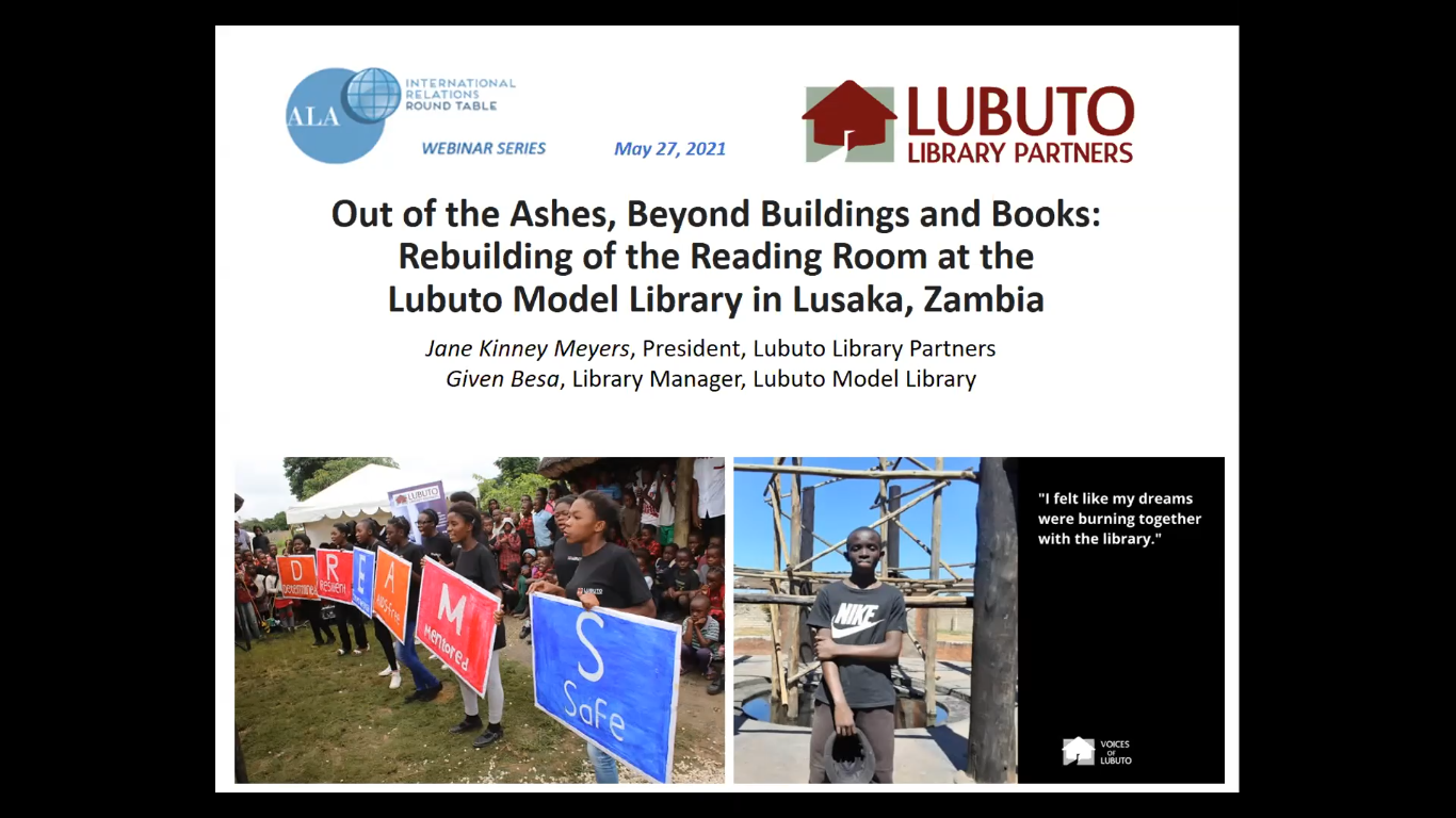 Out of the Ashes, Beyond Buildings and Books