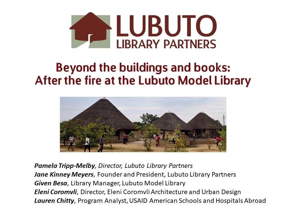 Beyond the buildings and books: After the fire at the Lubuto Model Library