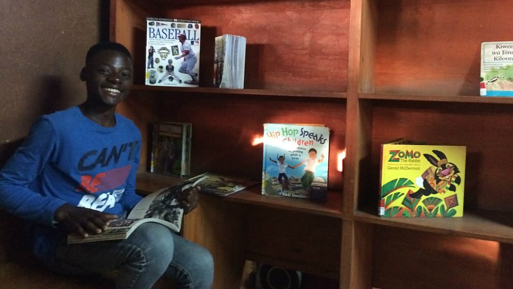 "A public library with a difference in Lusaka"