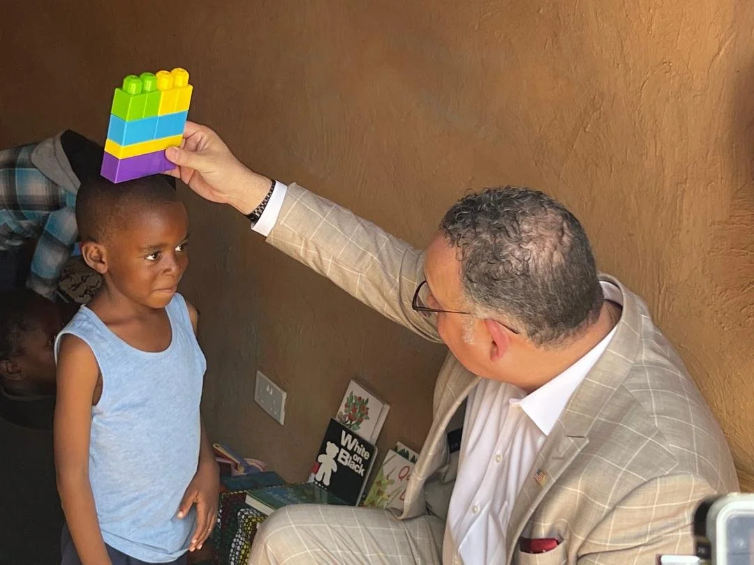 Lubuto Library visit by Secretary of Education Miguel Cardona