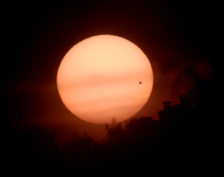 Transit of Venus. Oakland California 2013 © Kalman N. Muller