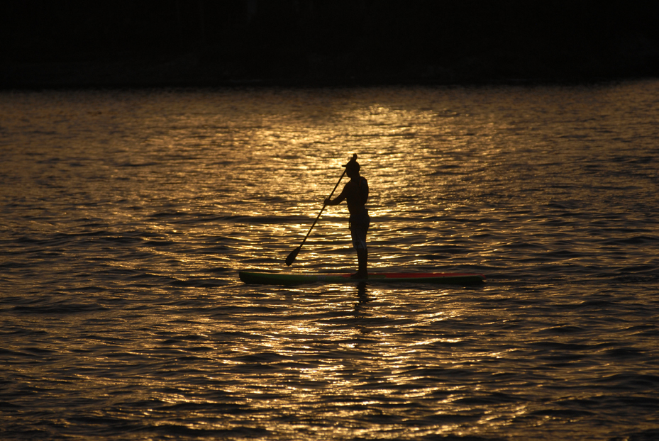 Paddle Boarding. Sayulita Jalisco Mexico 2008 © Kalman N. Muller