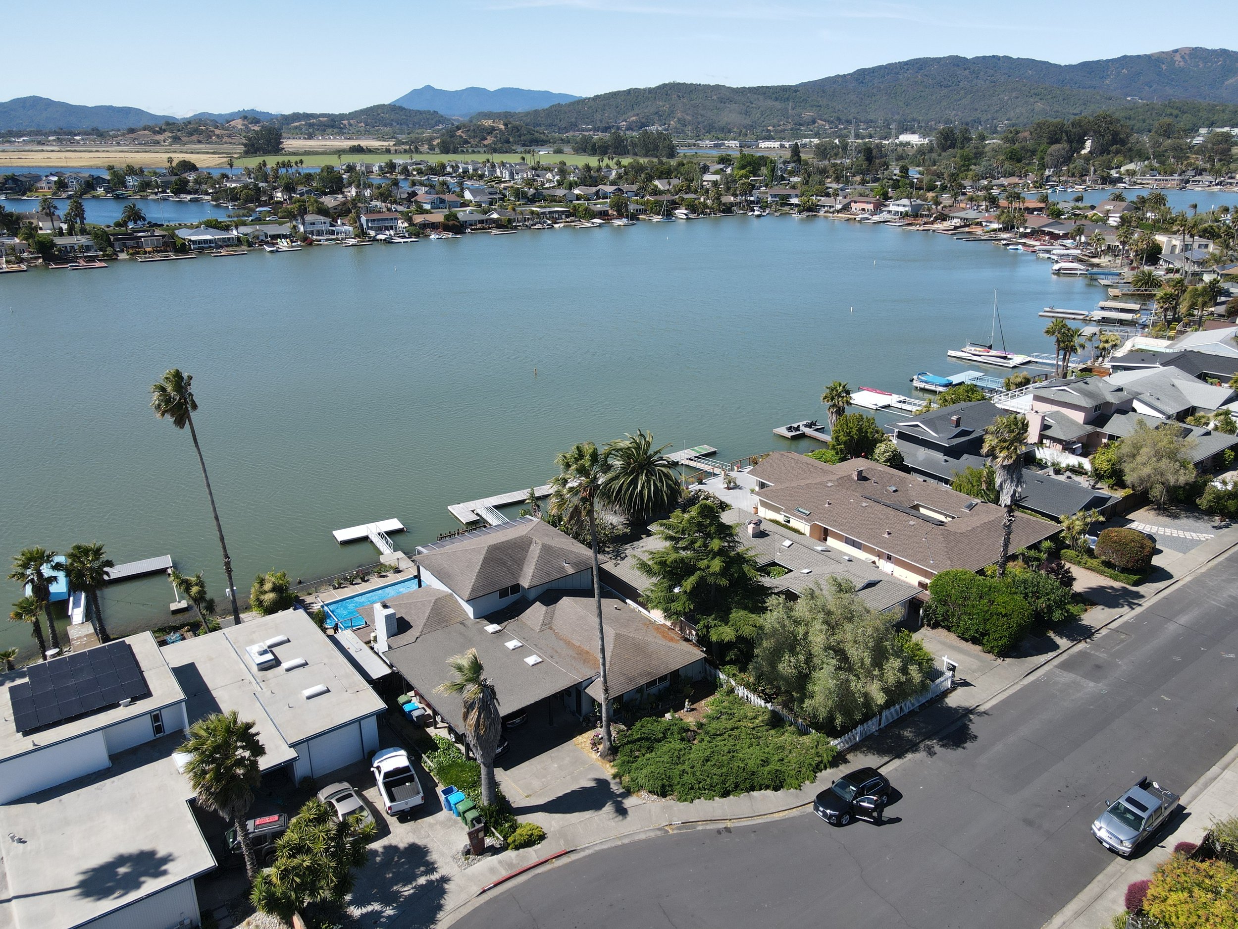 Over Bel Marin Keys, Novato CA