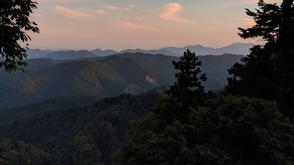 Just one of the many views from our first trek up Mt. Takao