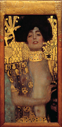 Judith and The Head of Holofernes, by Gustave Klimt