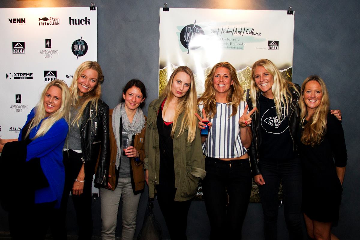 Demi at LSFF 2014 with Laura Enever Whitney Gilmore, Isabel Freeman, Ava Warbrick, Elsie Pinniger and Steph Gilmore