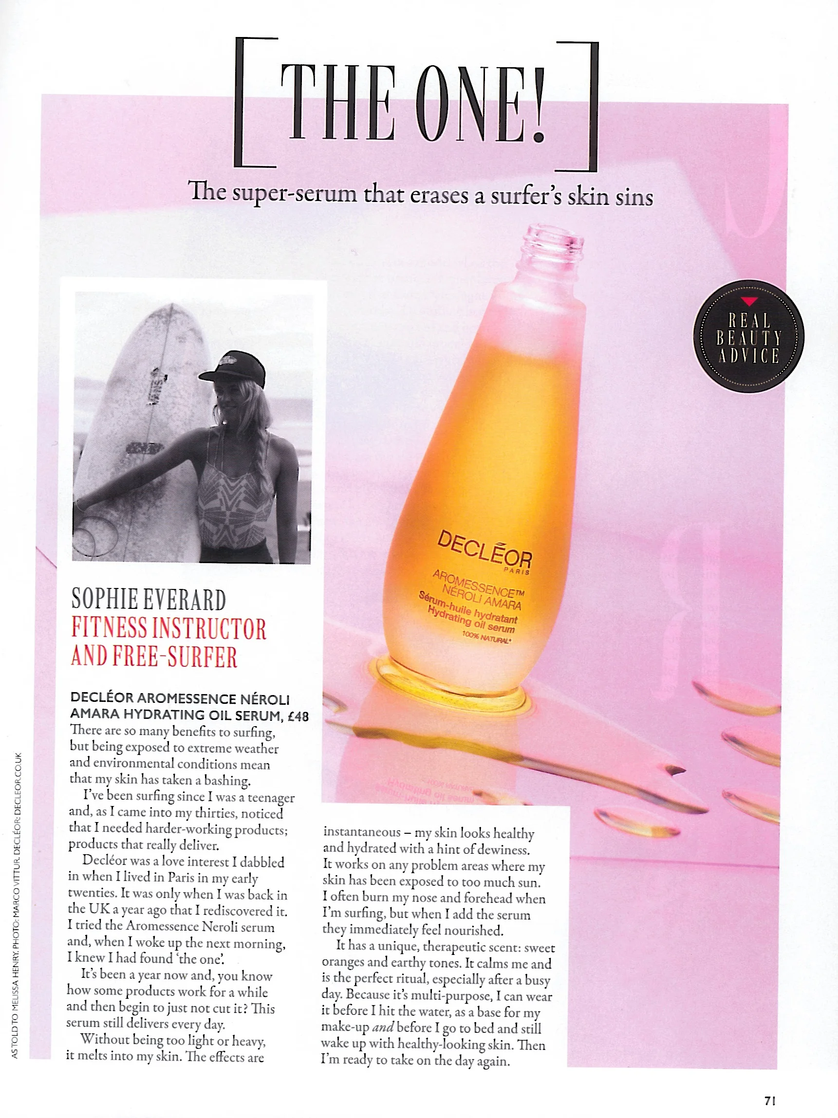 FEATURE IN GRAZIA MAGAZINE