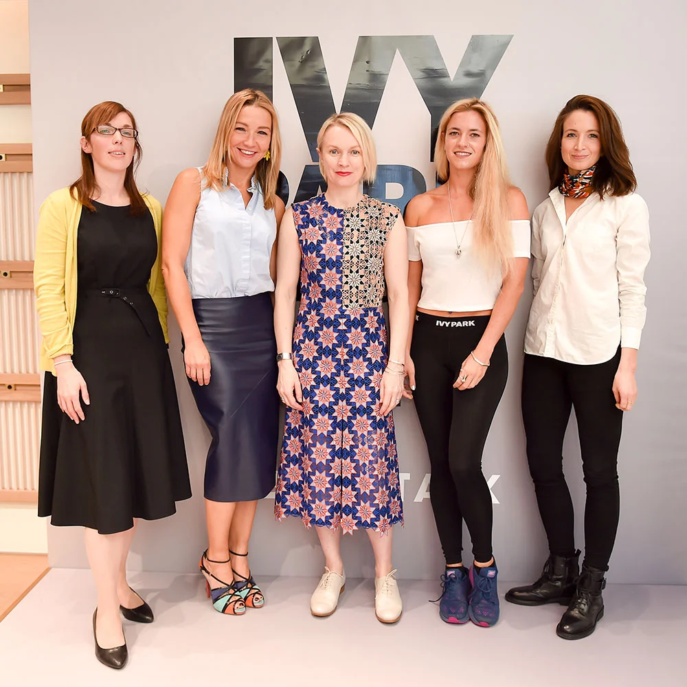 On the panel with Elle Magazine For Ivy Park at Selfridges 