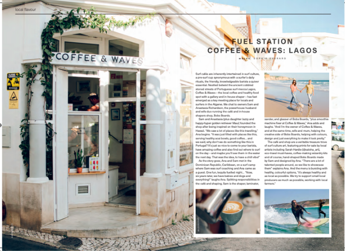 EDITORIAL: THE CUTEST COFFEE SHOP FOR SURFGIRL MAGAZINE
