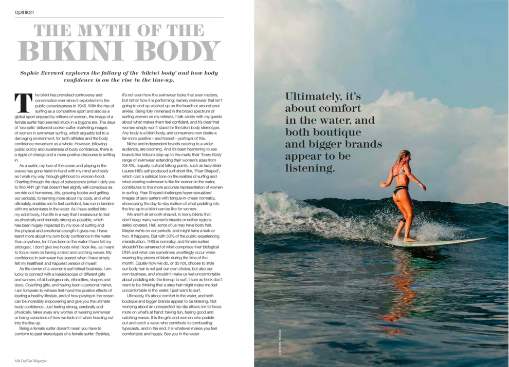 THE MYTH OF THE BIKINI BODY
