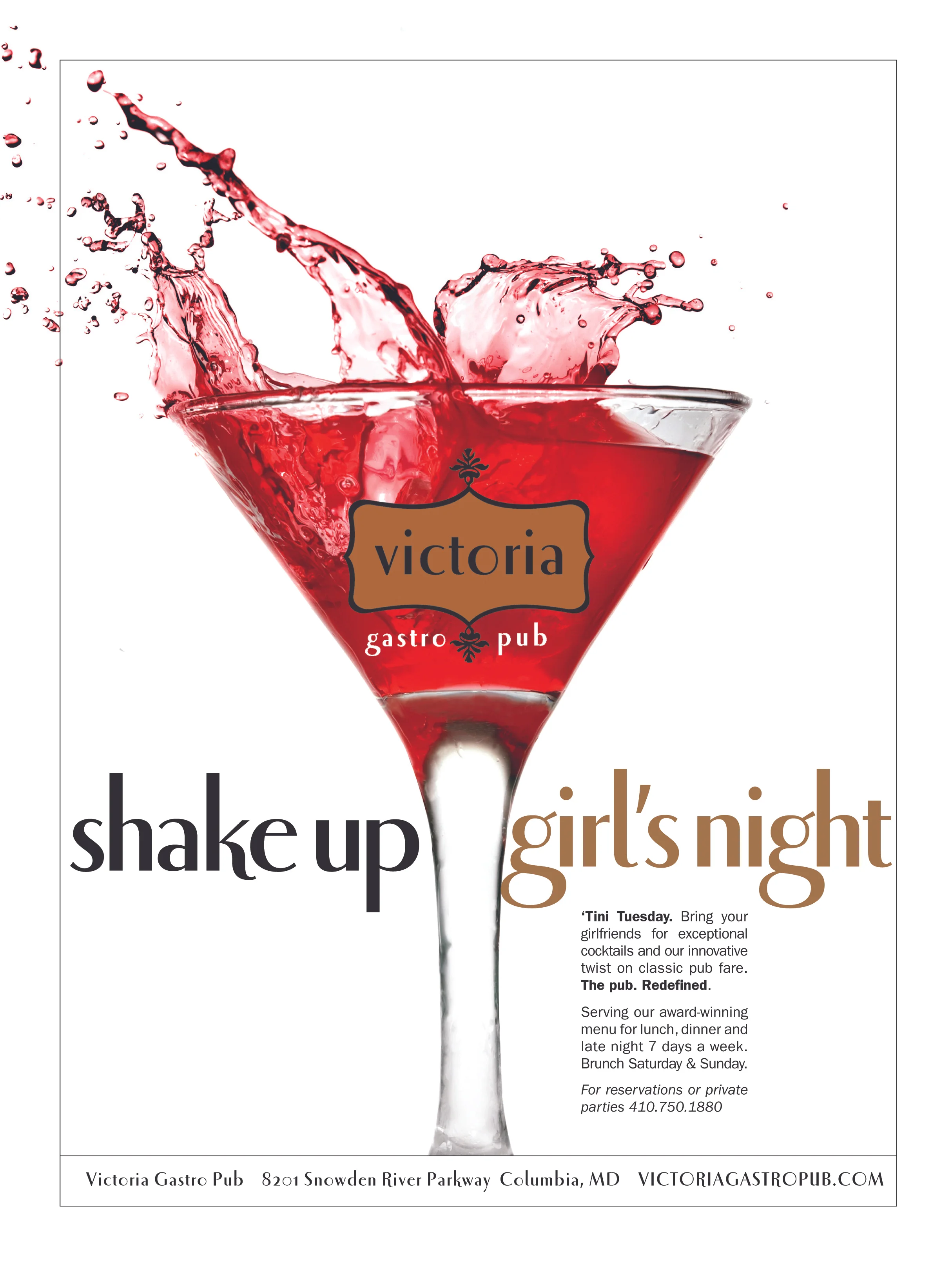 girl's night out ad