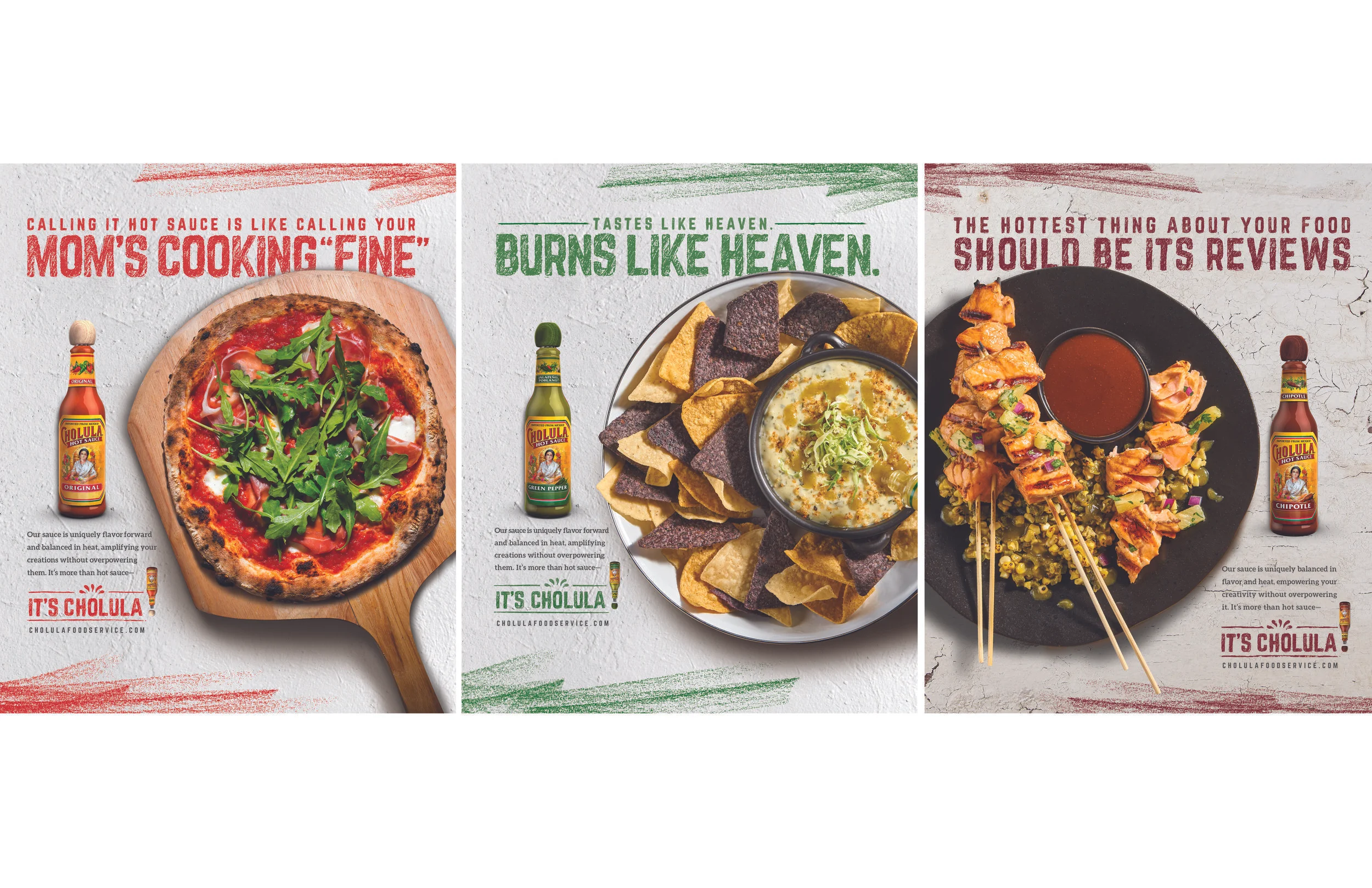 It's Cholula! ad campaign