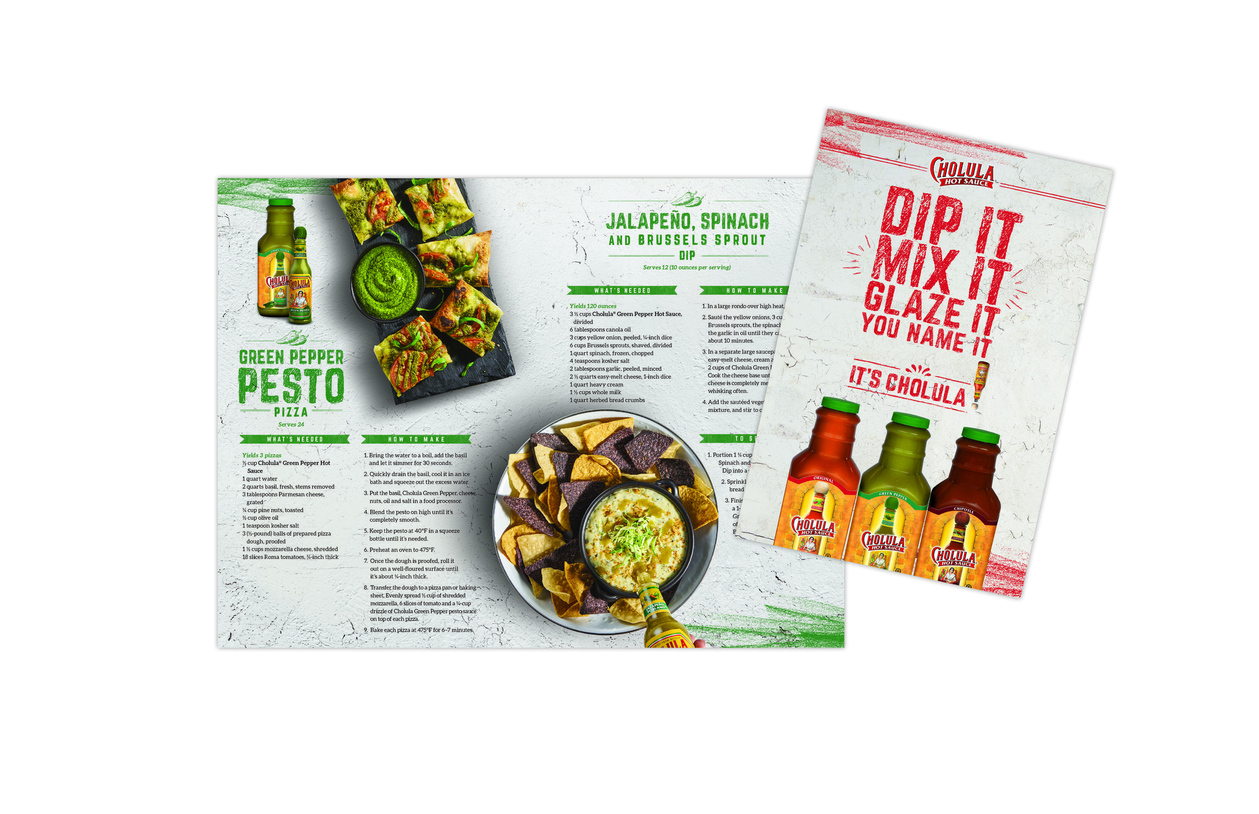 It's Cholula recipe book