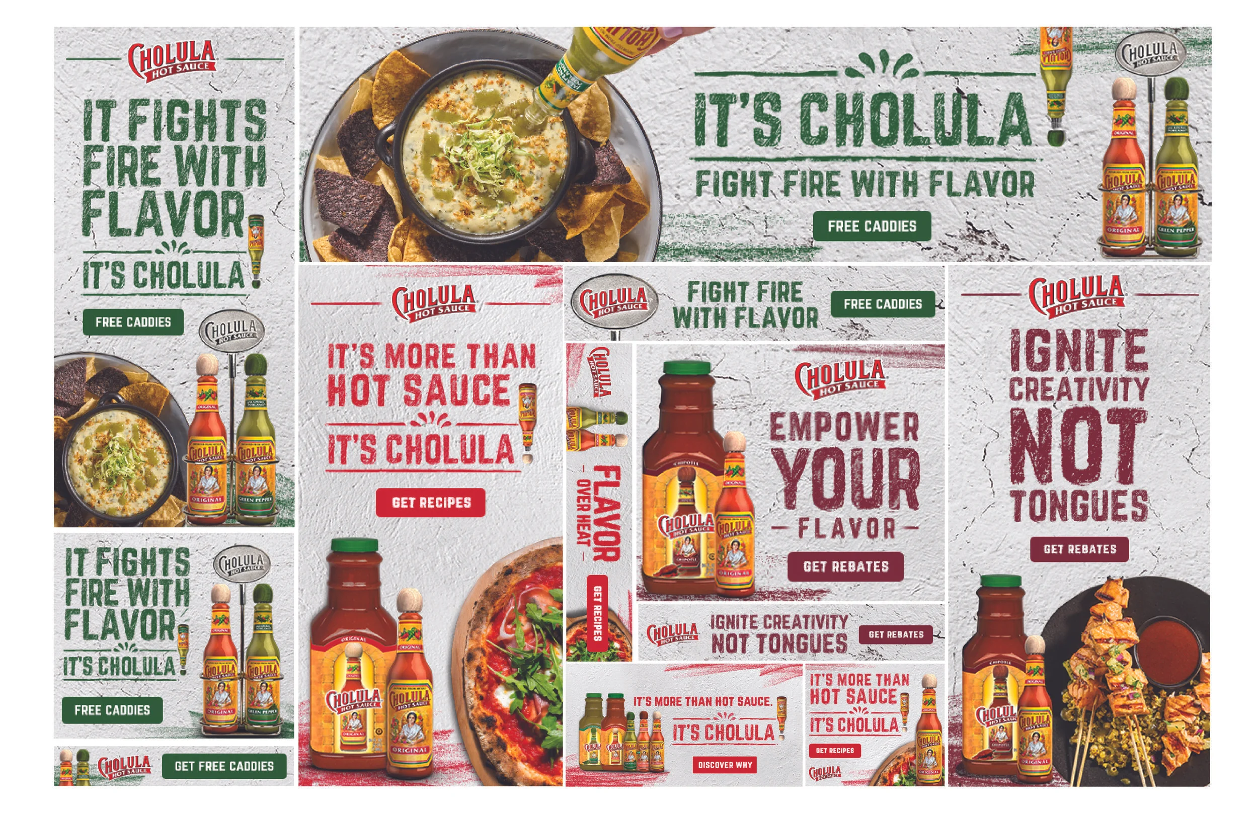 It's Cholula! digital ad campaign