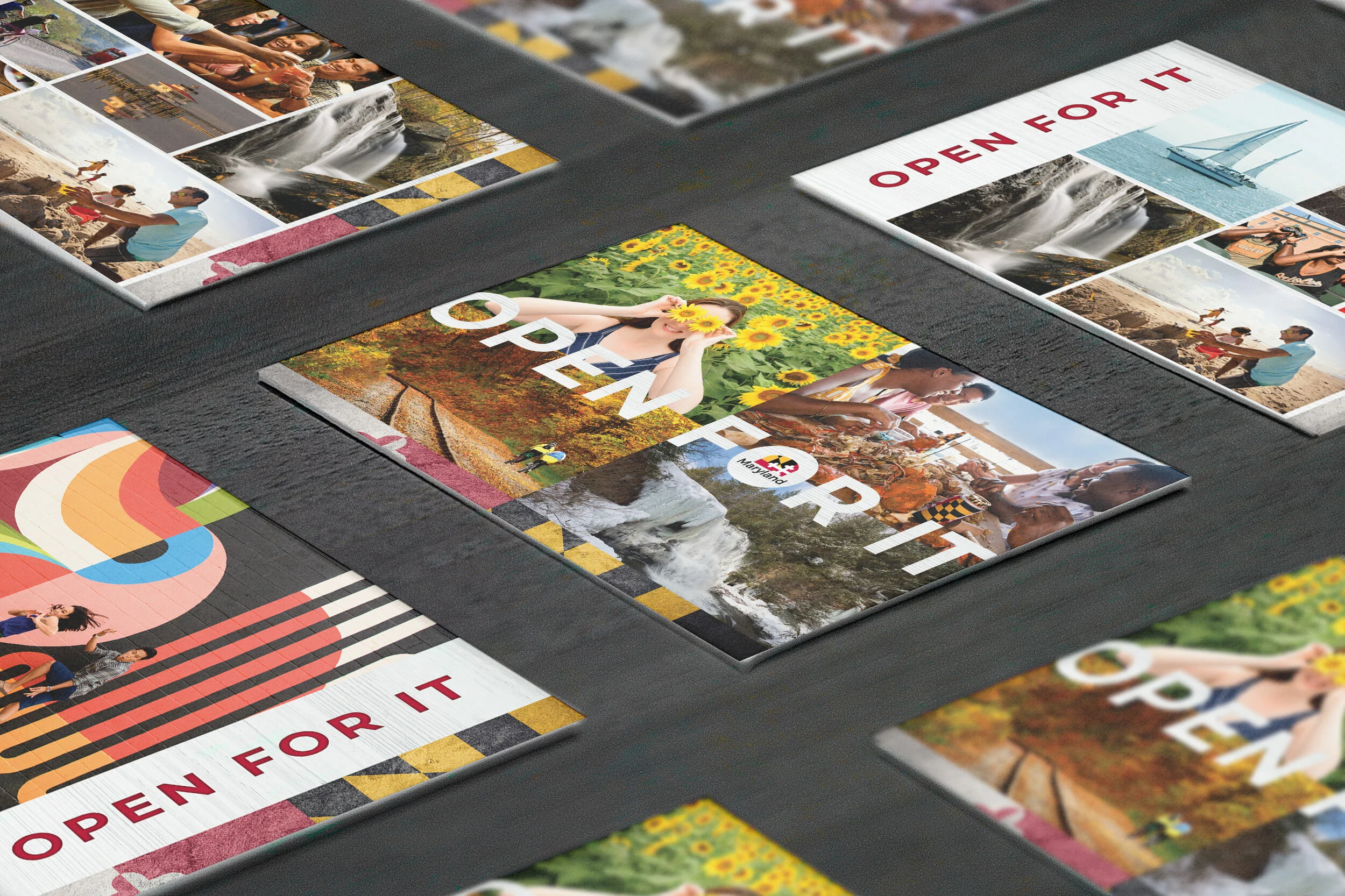 open for it consumer postcards