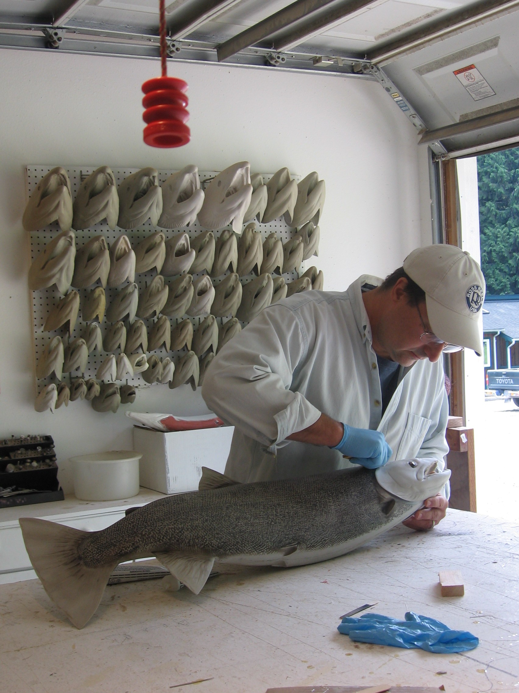 About fish replica artist Luke Filmer of Blackwater Fish Replicas