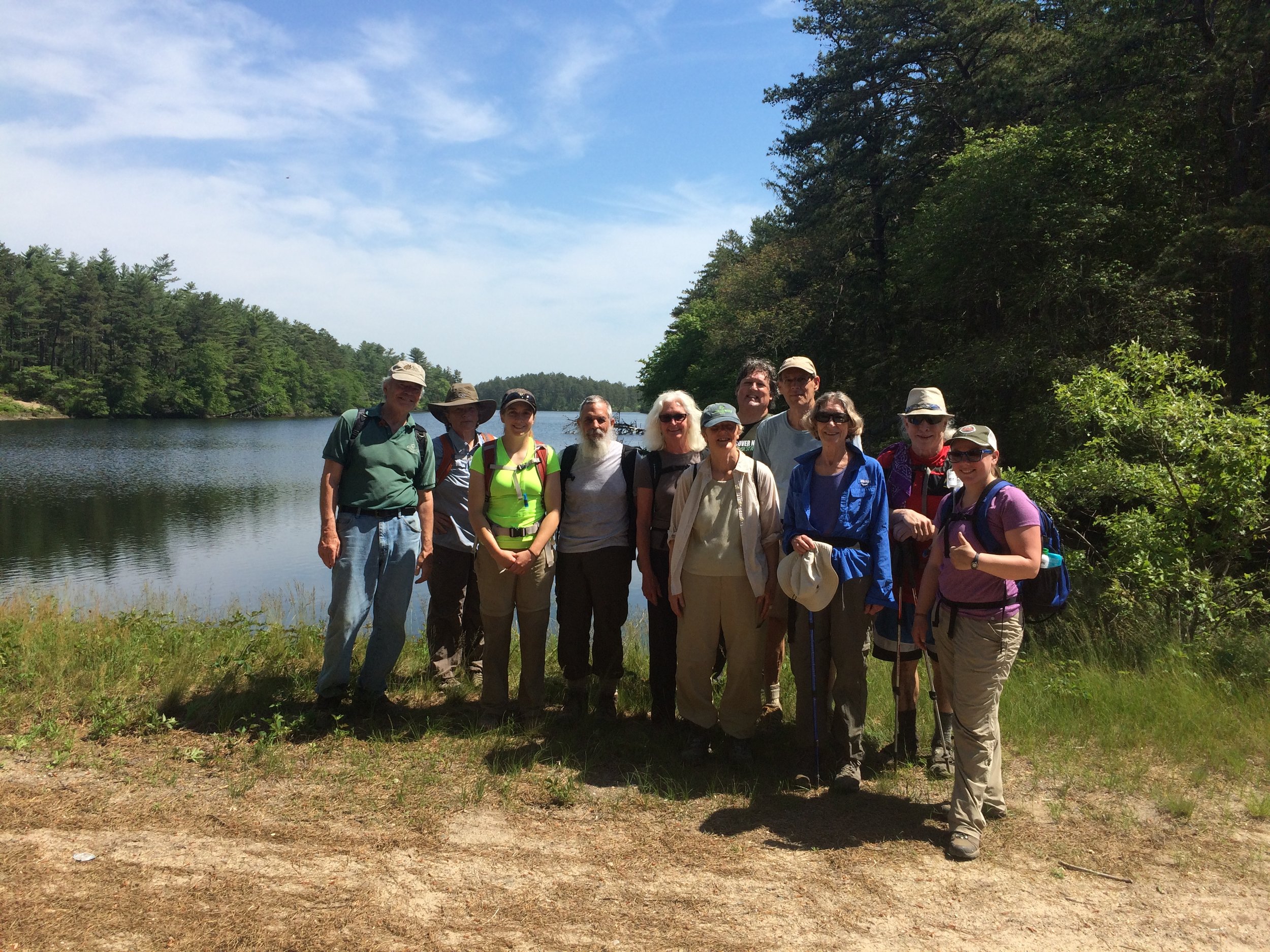 The Part II Crew (minus Scott) at Frogfoot Reservoir