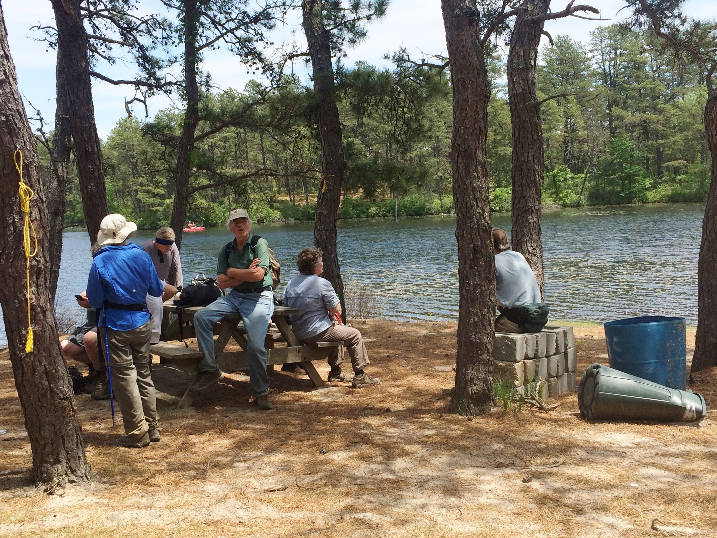 A respite at the picnic grounds on Maple Springs Reservoir (Part II)