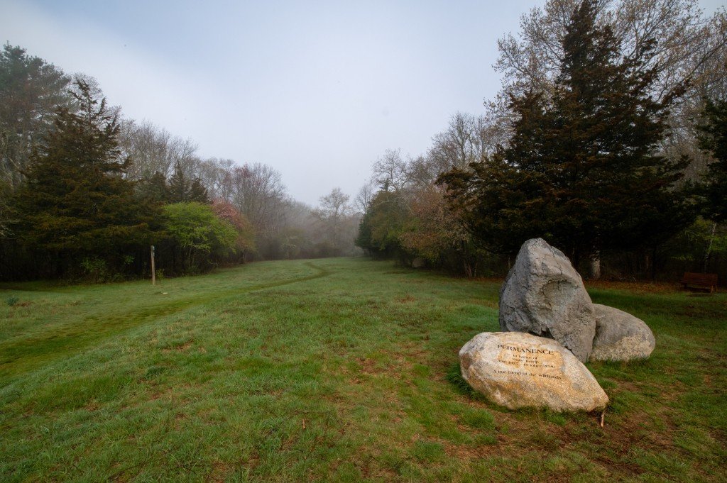 Historic field and boulders at Willow Brook Farm.