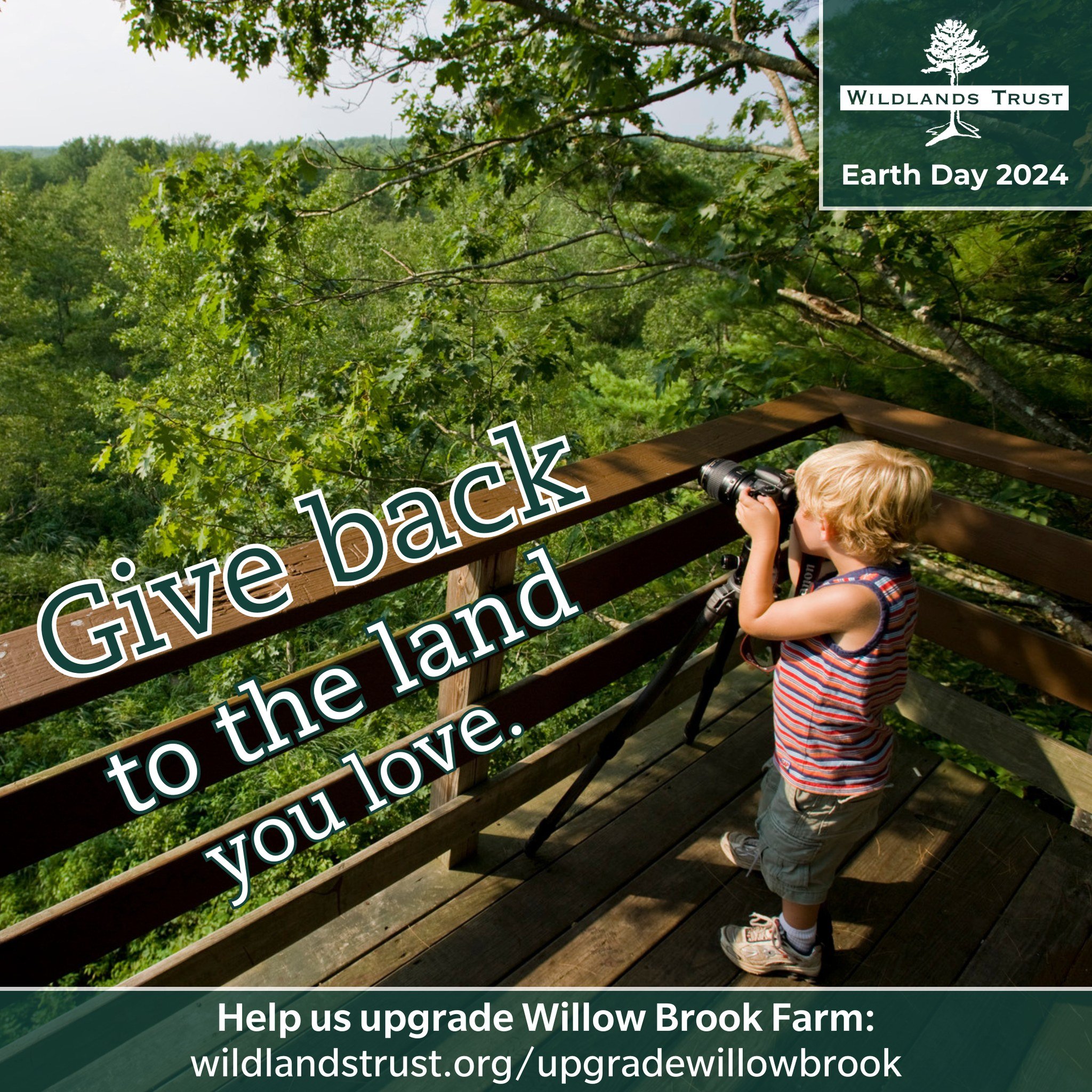 Give back to the land you love 🌲💚

Think global, act local this Earth Day by supporting our Willow Brook Farm upgrade campaign. This beloved Pembroke preserve has served people and wildlife for 27 years; now is our time to return the favor. There a