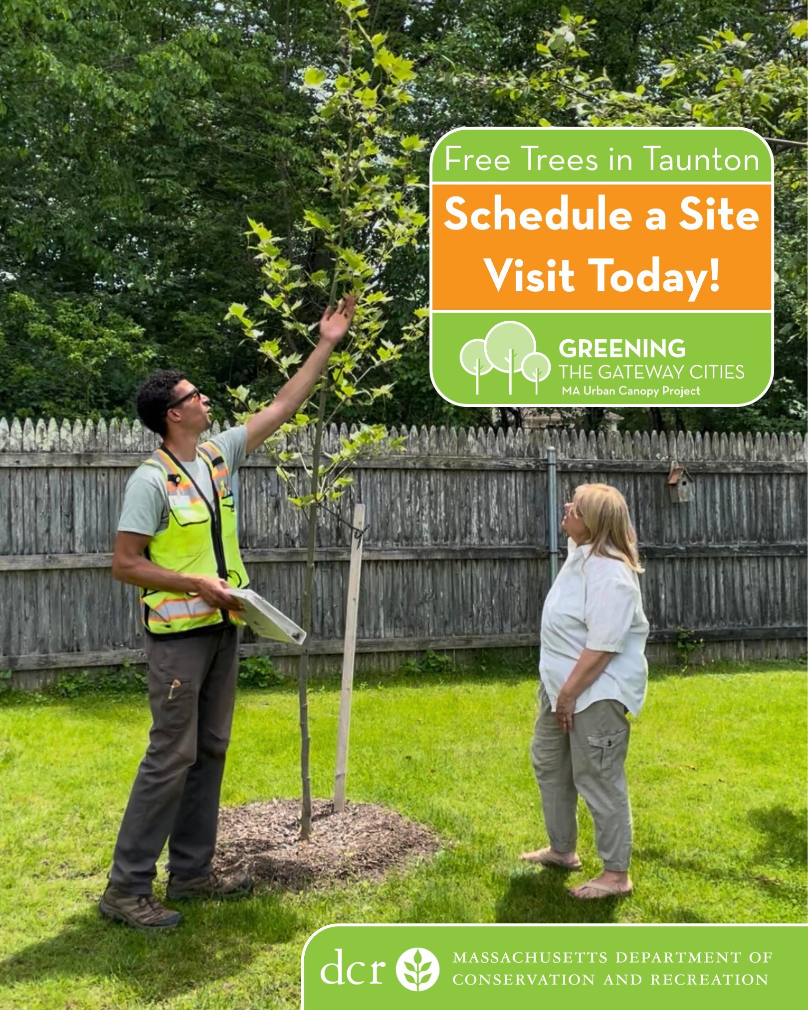 Taunton residents: June is here! Bring new life to your yard with free trees from the Greening the Gateway Cities Program. 🌳

The process is simple:

📞 Visit maurbancanopy.org or call (617) 626-1503 to check if your home or business is in the Taunt