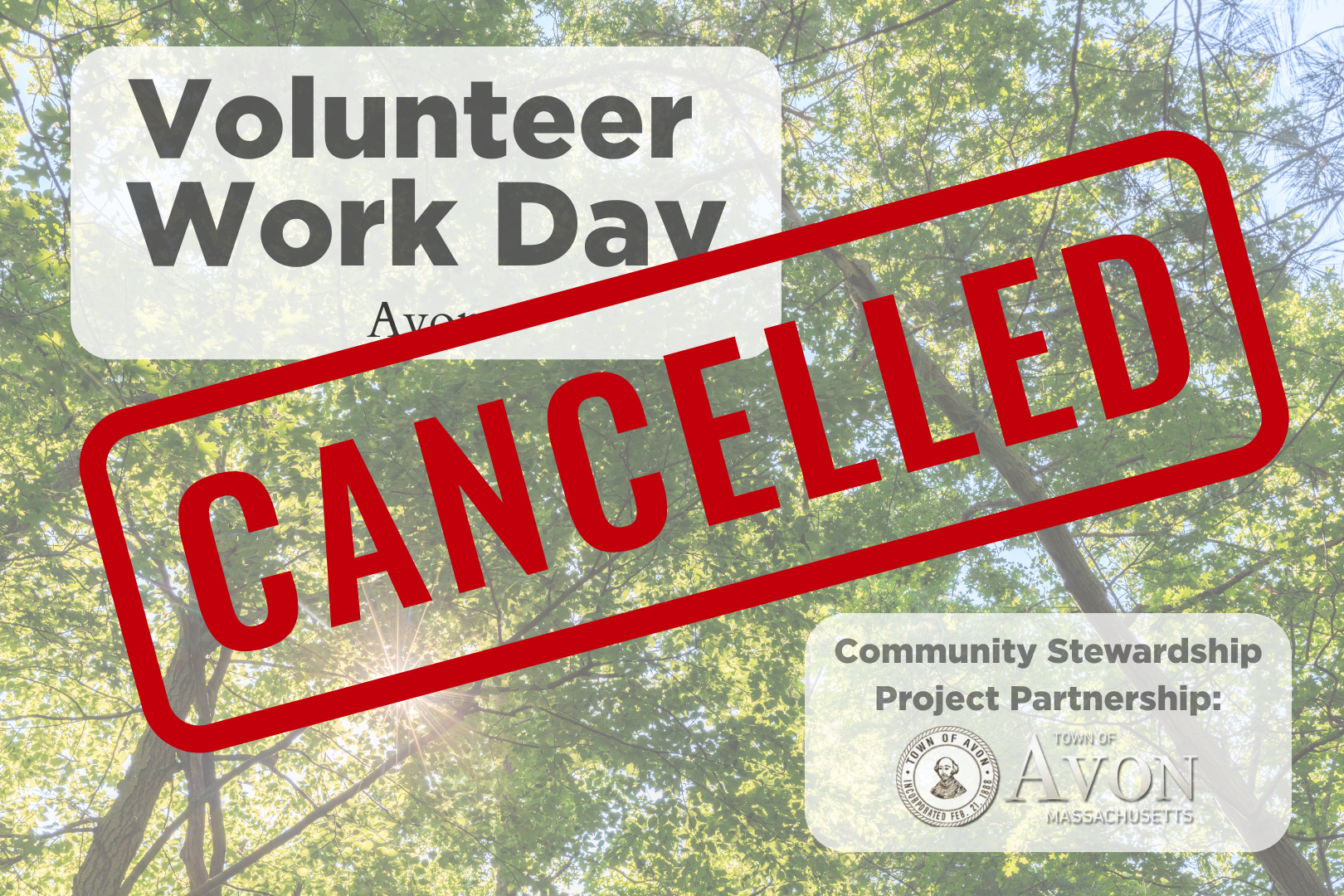 (CANCELLED) VolunTuesday - Avon Preserves (Robbins St)