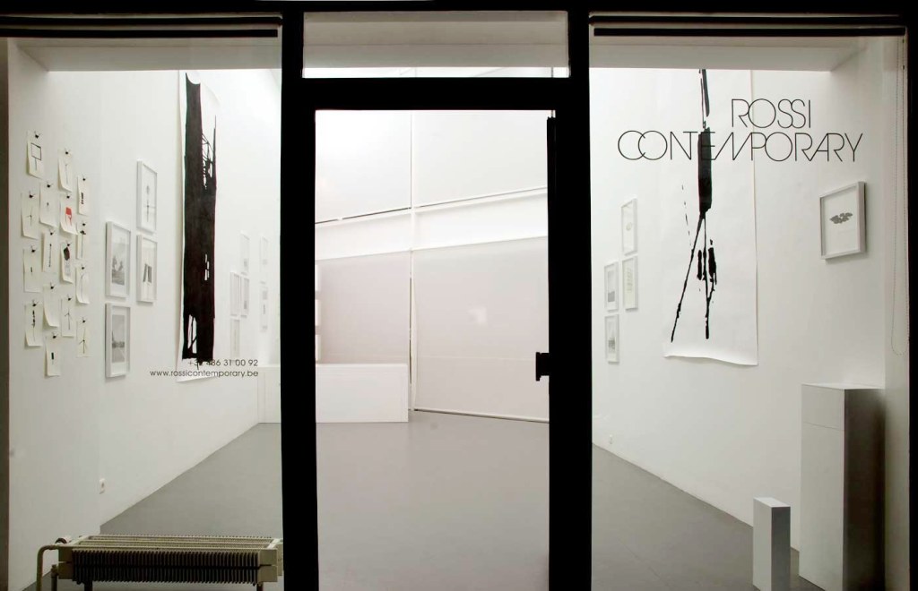 Michel Couturier. Le bois sur l’autoroute (exhibition view)
