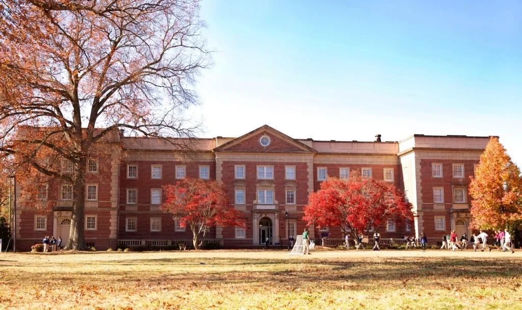 Graves Hall is a 1922 historically registered building originally built by Union Theological Seminary as a dormitory for the Presbyterian Women’s College. In 1996 the building was bought and partially renovated for classrooms by the Baptist Theological Seminary Richmond. In 2013, this building was purchased by Veritas School. Renovation work included converting the third floor dorm rooms to classrooms, expanding the existing classrooms on the first and second floors, and upgrading the entire building HVAC system. Graves Hall building houses approximately 300 lower, middle and upper school students in 22 classrooms, along with faculty offices and program support spaces. This building, along with the adjacent building (Virginia Hall), is the first phase of creating a permanent home for a growing K-12 Classical Christian School on the north side of Richmond. 