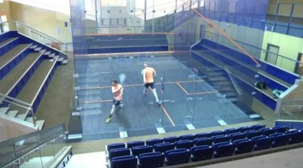 MCARTHUR SQUASH CENTER ON NBC 9