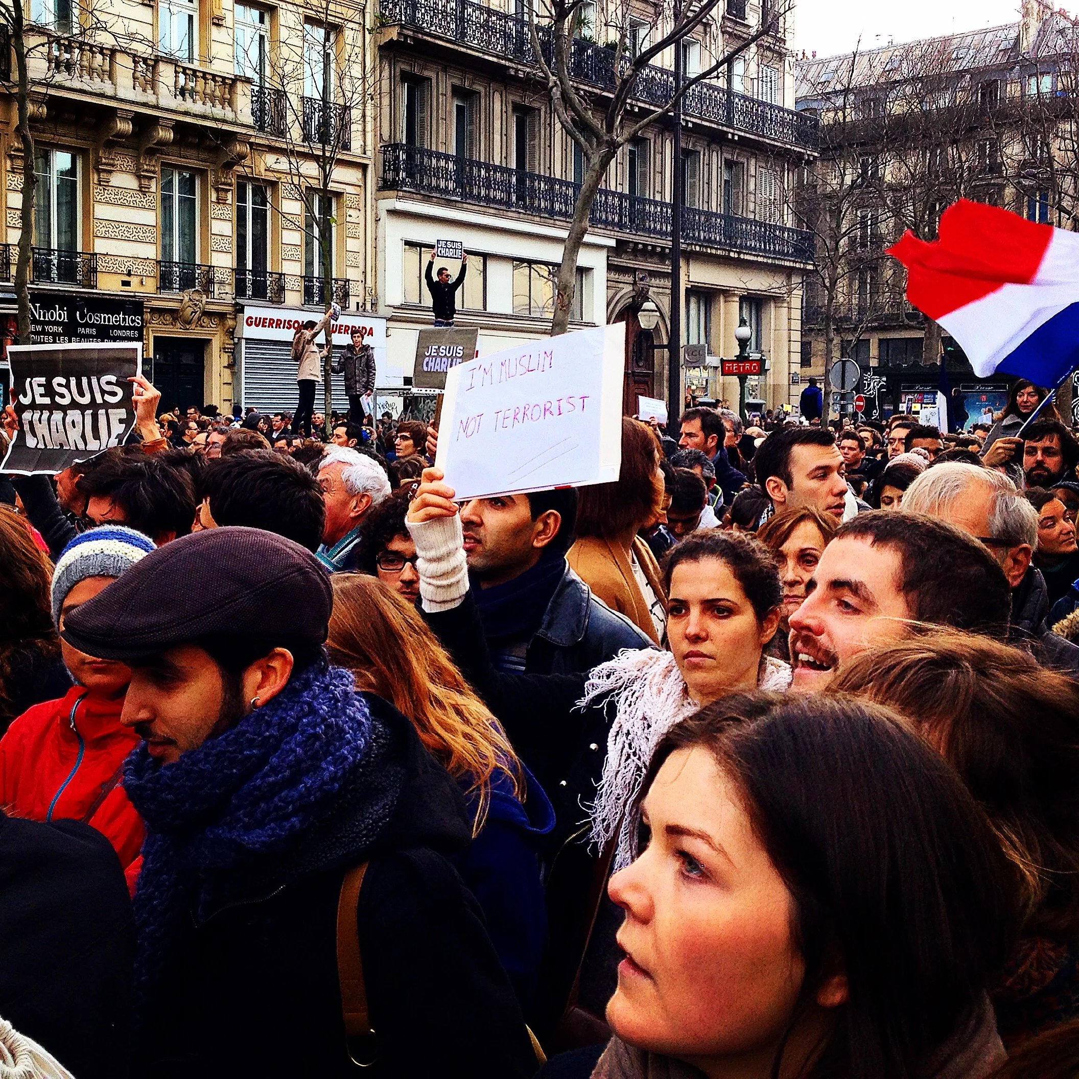  Je suis Charlie!! The profound march in the center of Paris and loving being right in the middle of it all. 