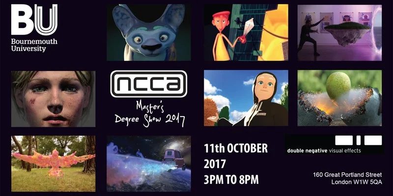 A frame from the short was used in various promotional materials for the 2017 NCCA Master's Degree Show, held at the Double Negative studio in London, UK.