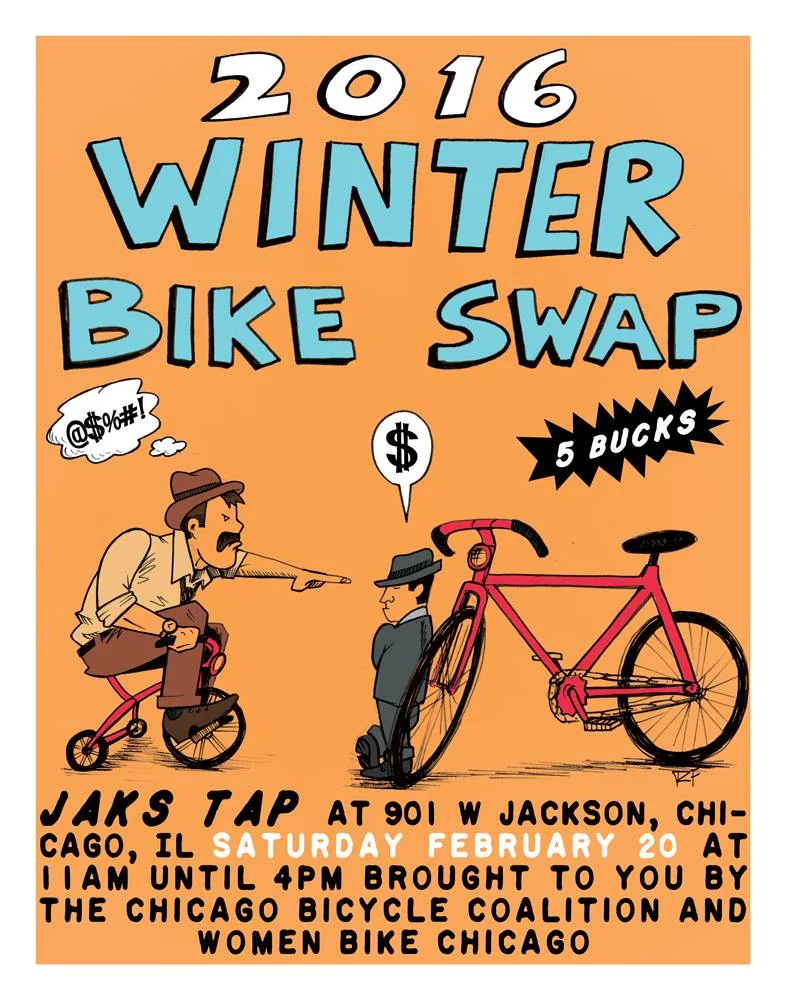 2016 Chicago Winter Bike Swap — Women Bike Chicago